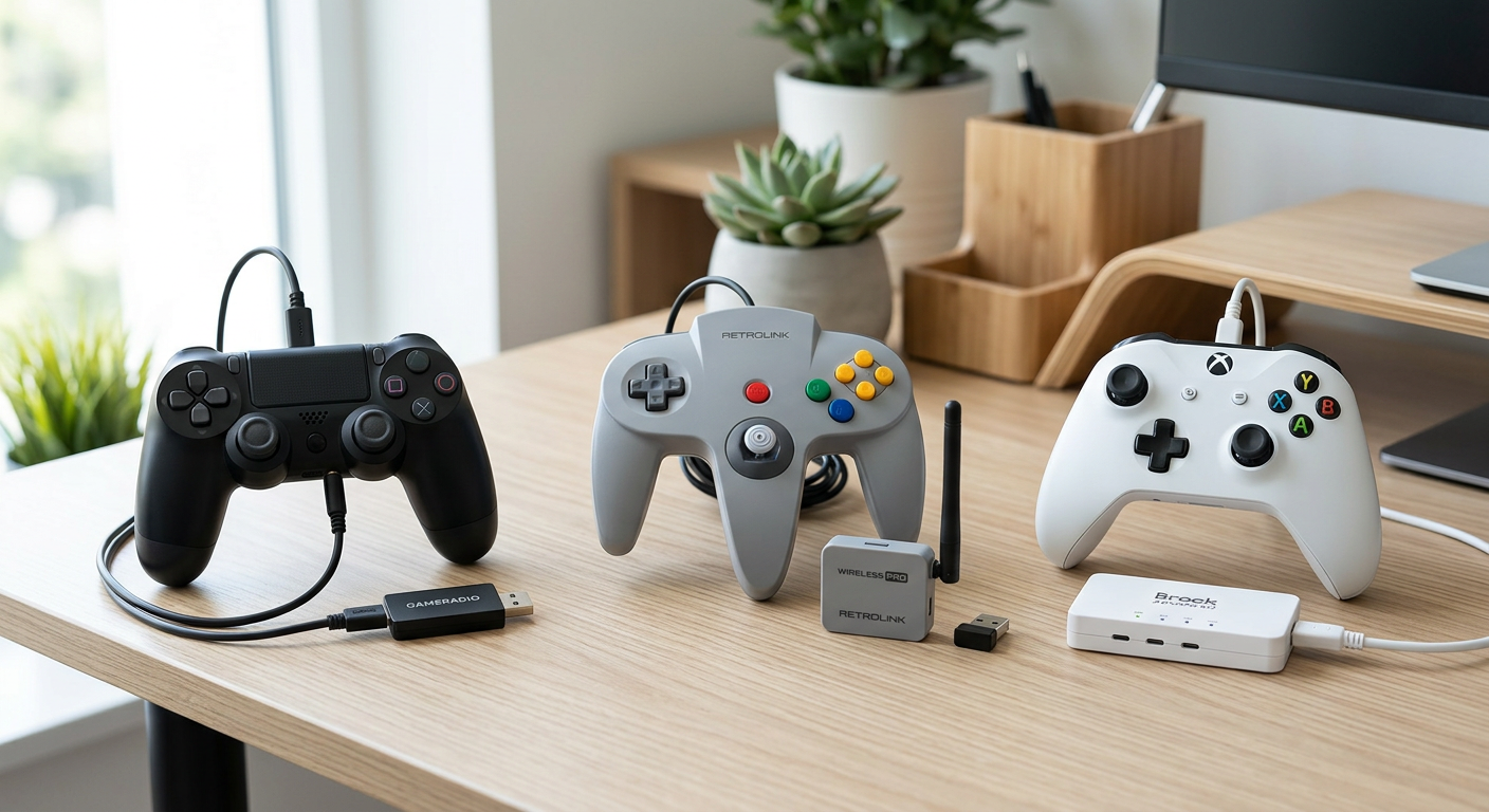 Best wireless adapters for wired controllers
