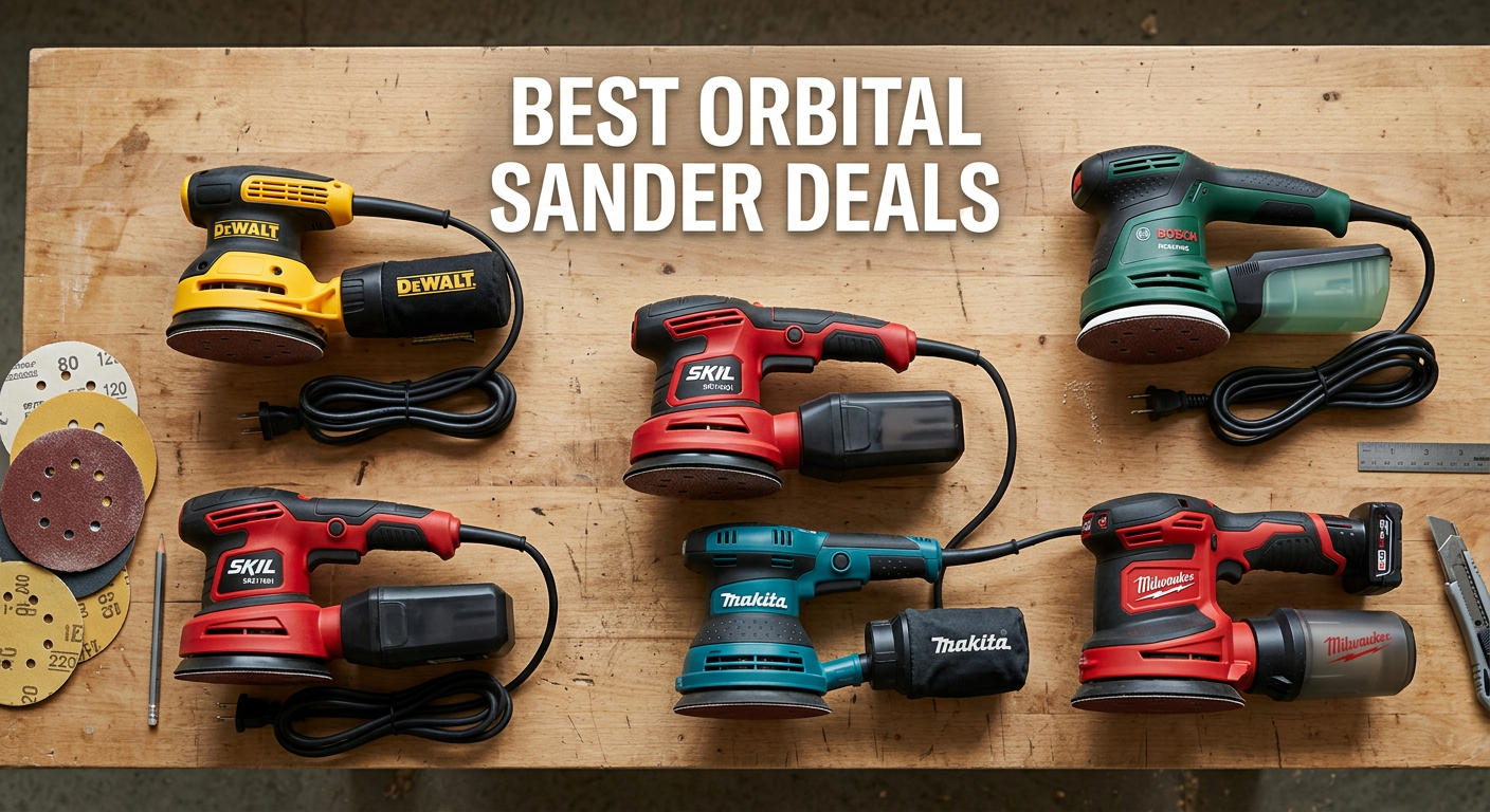Best Big Spring Sale Orbital Sander Deals on Amazon