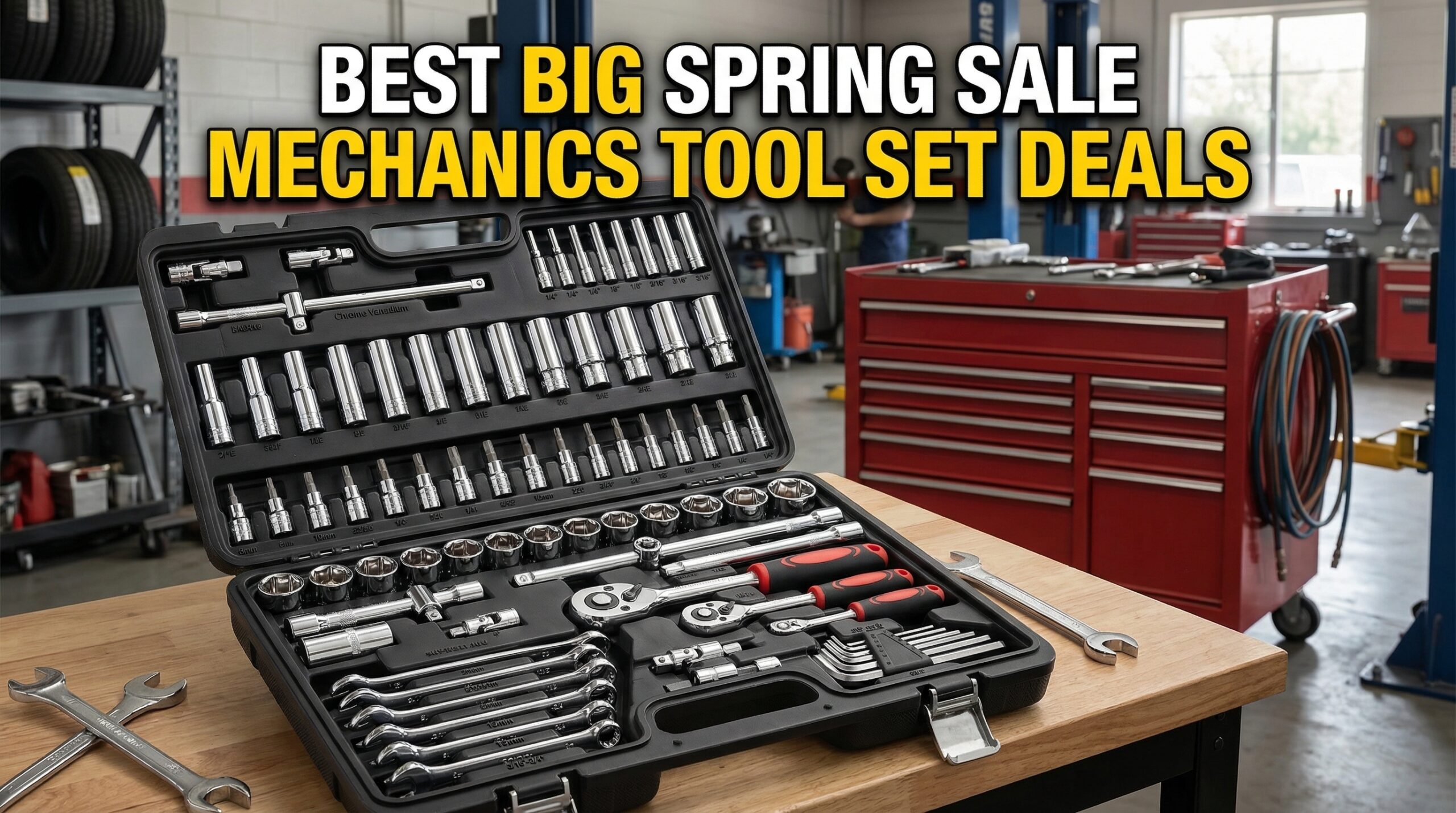 Best Big Spring Sale Mechanics Tool Set Deals on Amazon