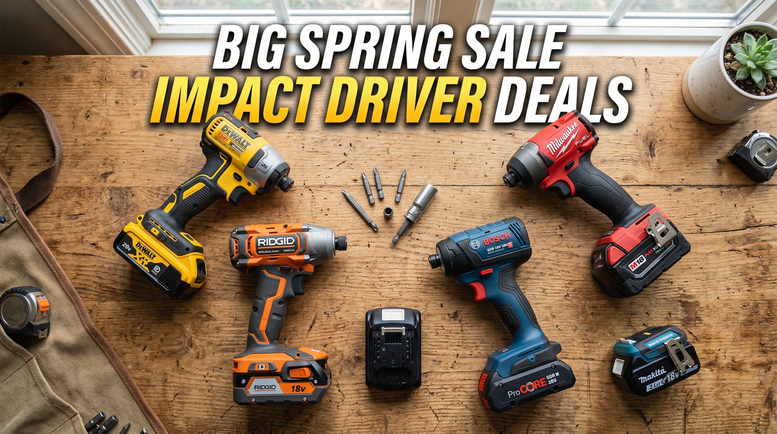 Best Big Spring Sale Impact Driver Deals on Amazon