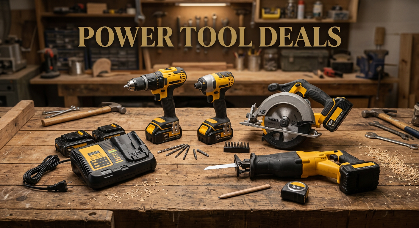 Best Big Spring Sale Power Tool Combo Kit Deals on Amazon