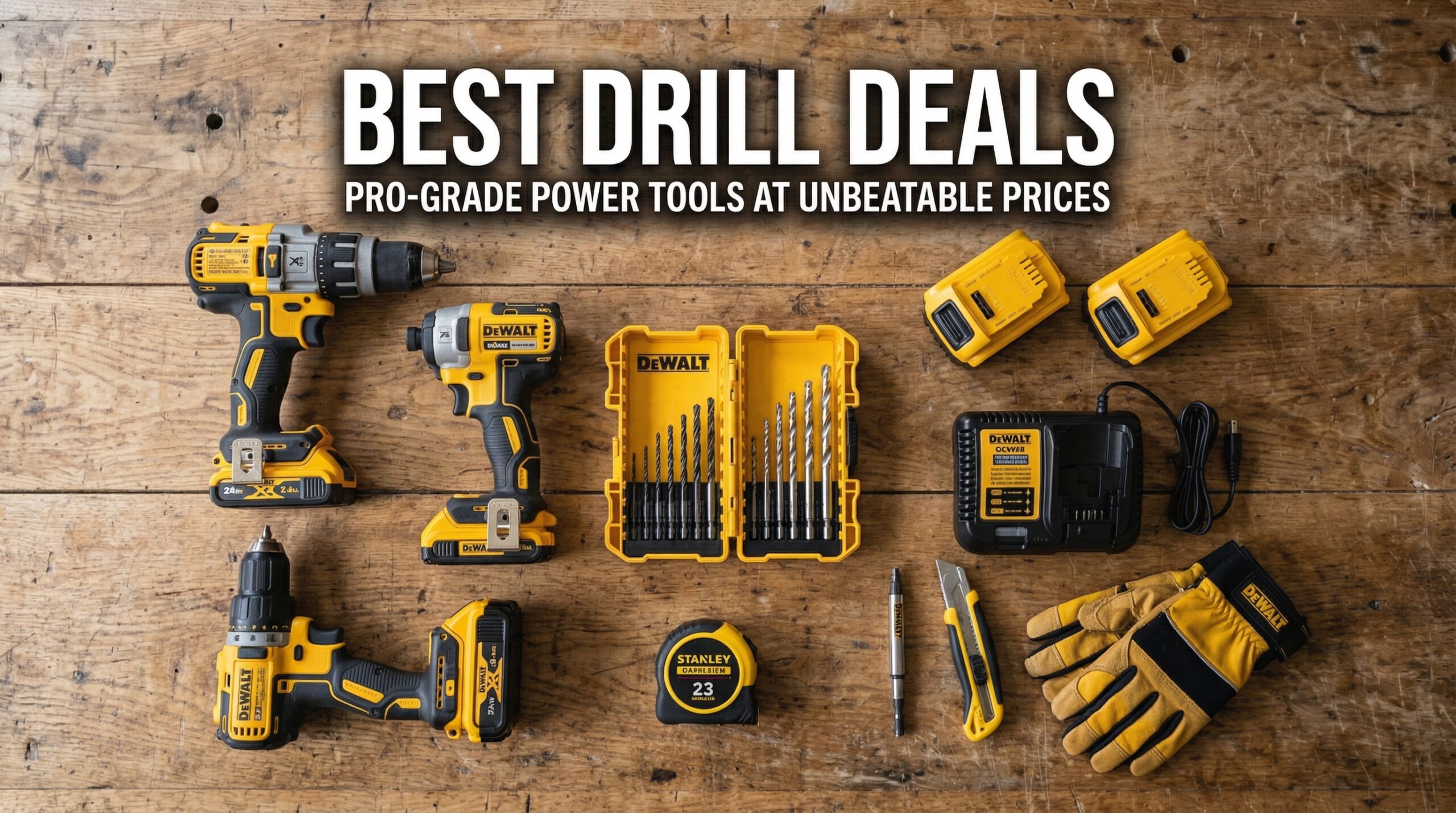 Best Big Spring Sale DeWalt Drill Deals on Amazon
