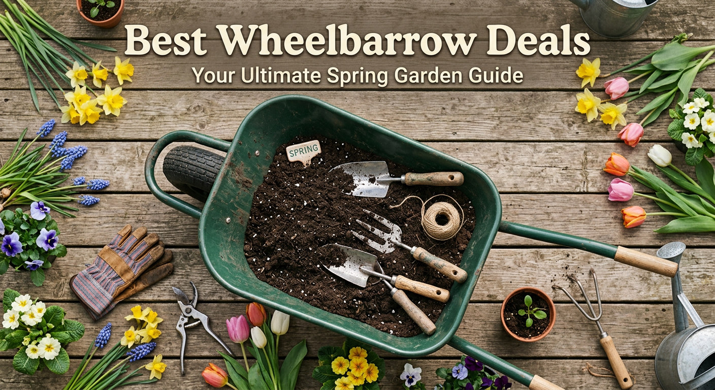 Best Big Spring Sale Wheelbarrow Deals on Amazon
