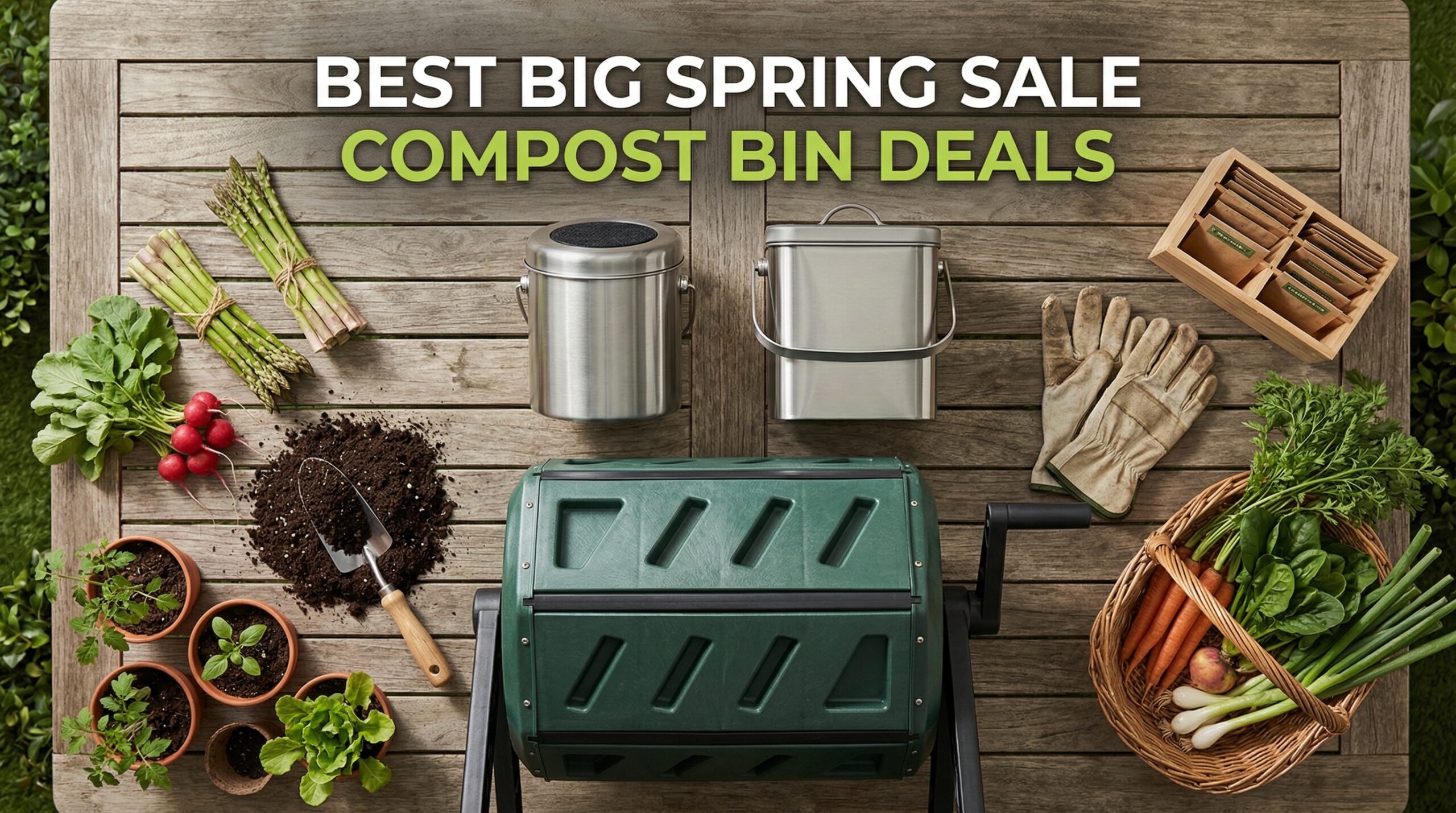 Best Big Spring Sale Compost Bin Deals on Amazon