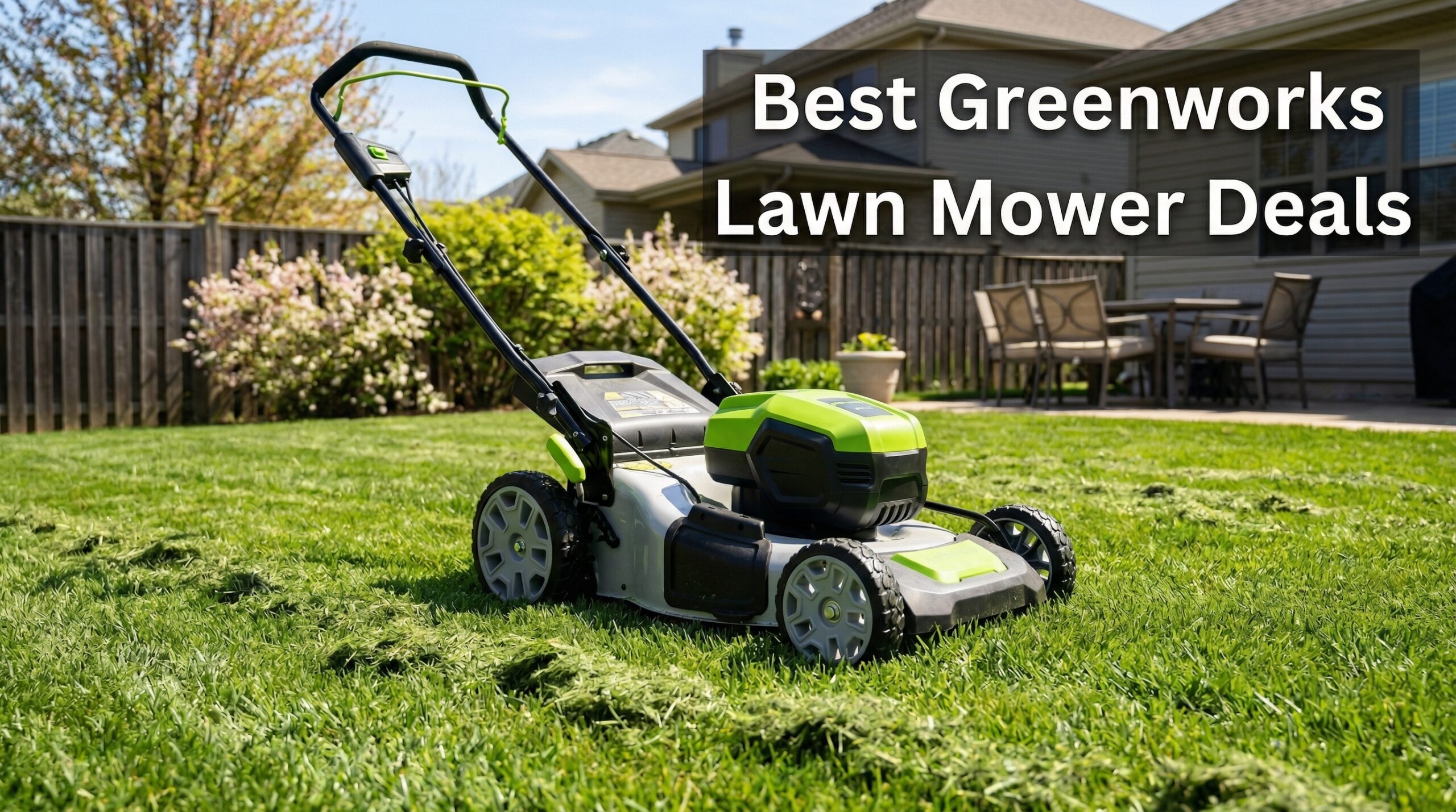 Best Big Spring Sale Greenworks Lawn Mower Deals on Amazon
