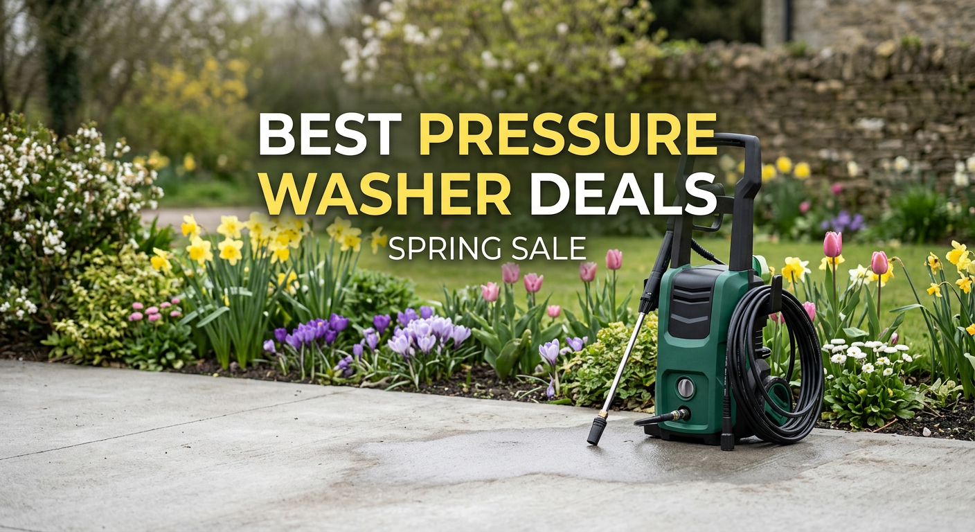 Best Big Spring Sale Pressure Washer Deals on Amazon