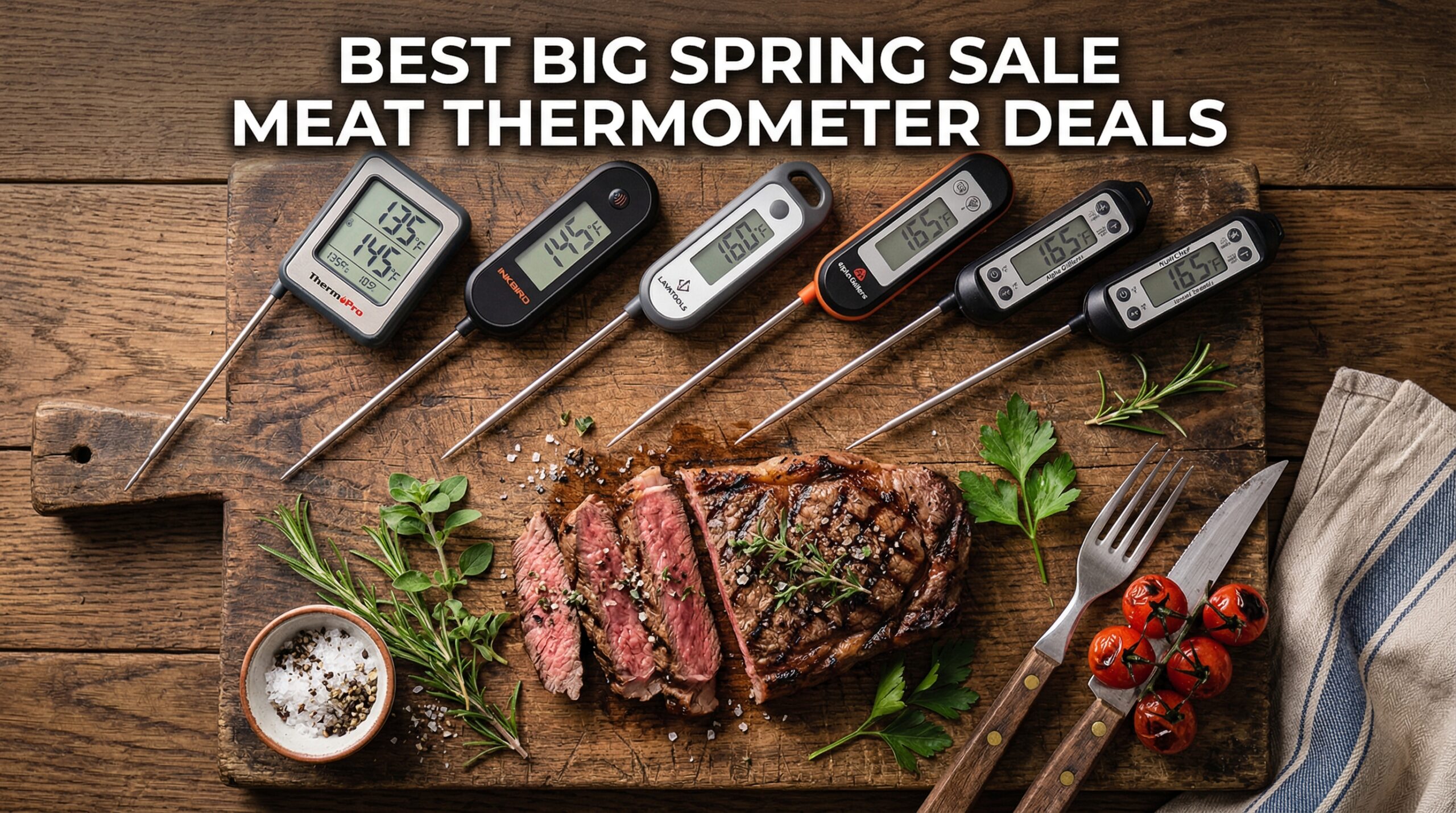 Best Big Spring Sale Meat Thermometer Deals on Amazon