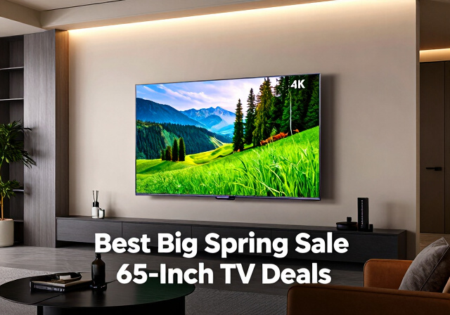 Best Big Spring Sale 65 Inch TV Deals on Amazon