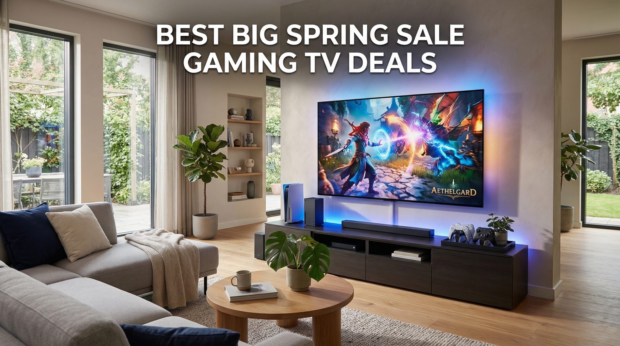 Best Big Spring Sale Gaming TV Deals on Amazon
