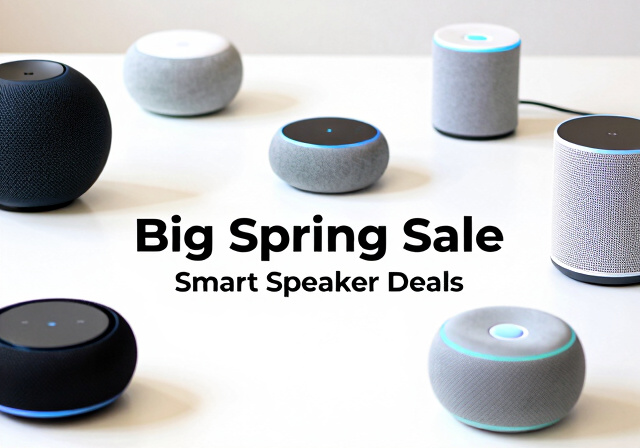 Best Big Spring Sale Smart Speaker Deals on Amazon