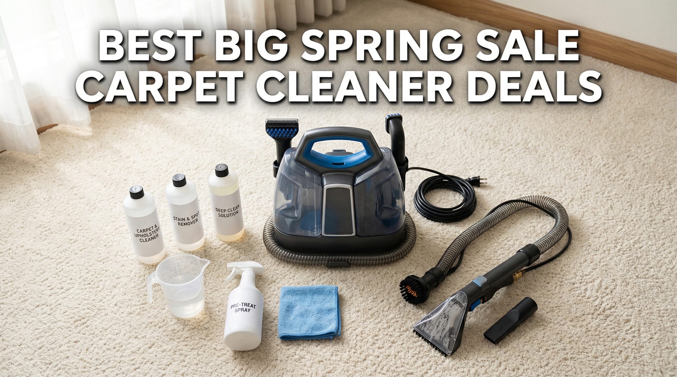 Best Big Spring Sale Carpet Cleaner Deals on Amazon