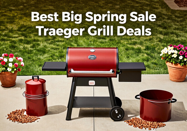 Best Big Spring Sale Traeger Grill Deals on Amazon