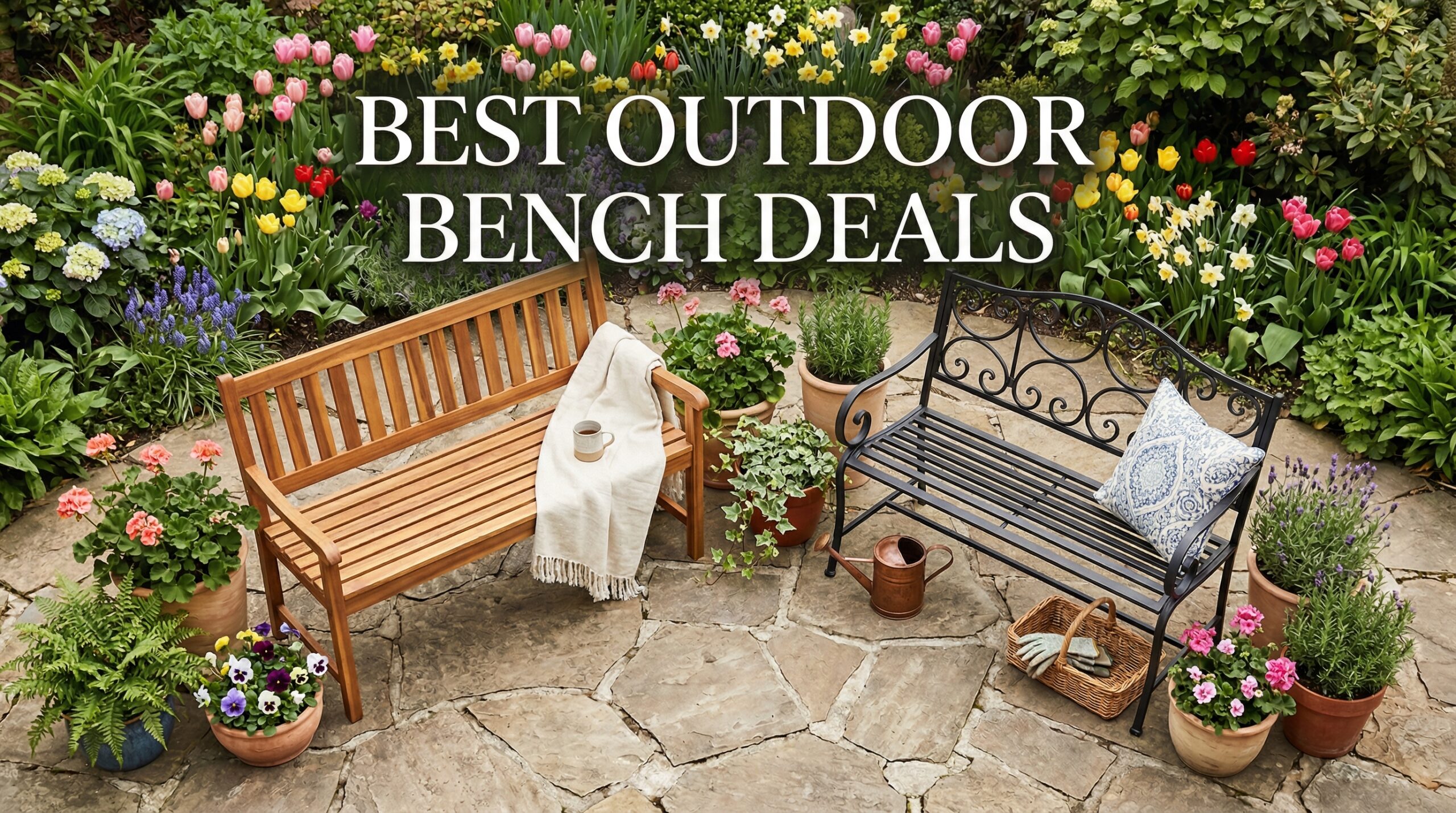 Best Big Spring Sale Outdoor Bench Deals on Amazon