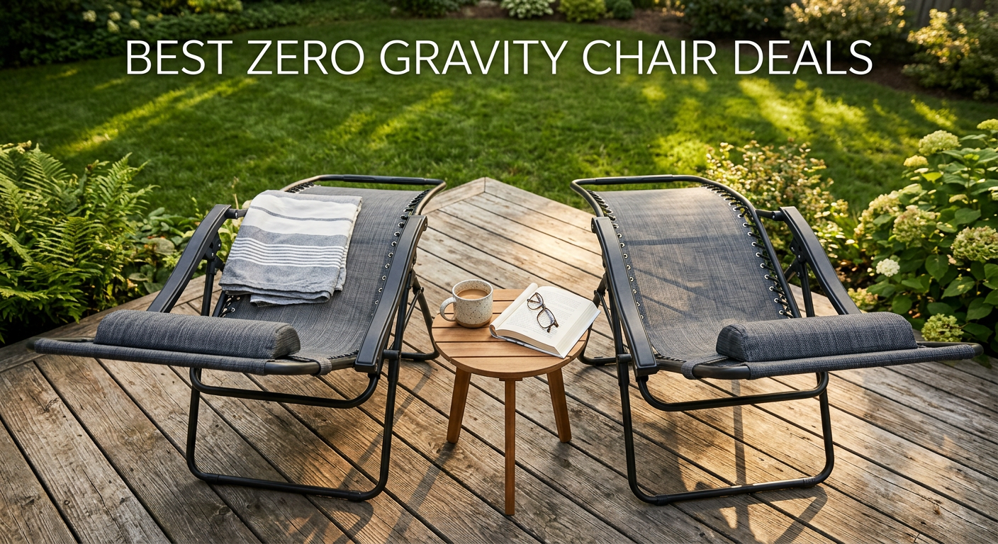 Best Big Spring Sale Zero Gravity Chair Deals on Amazon