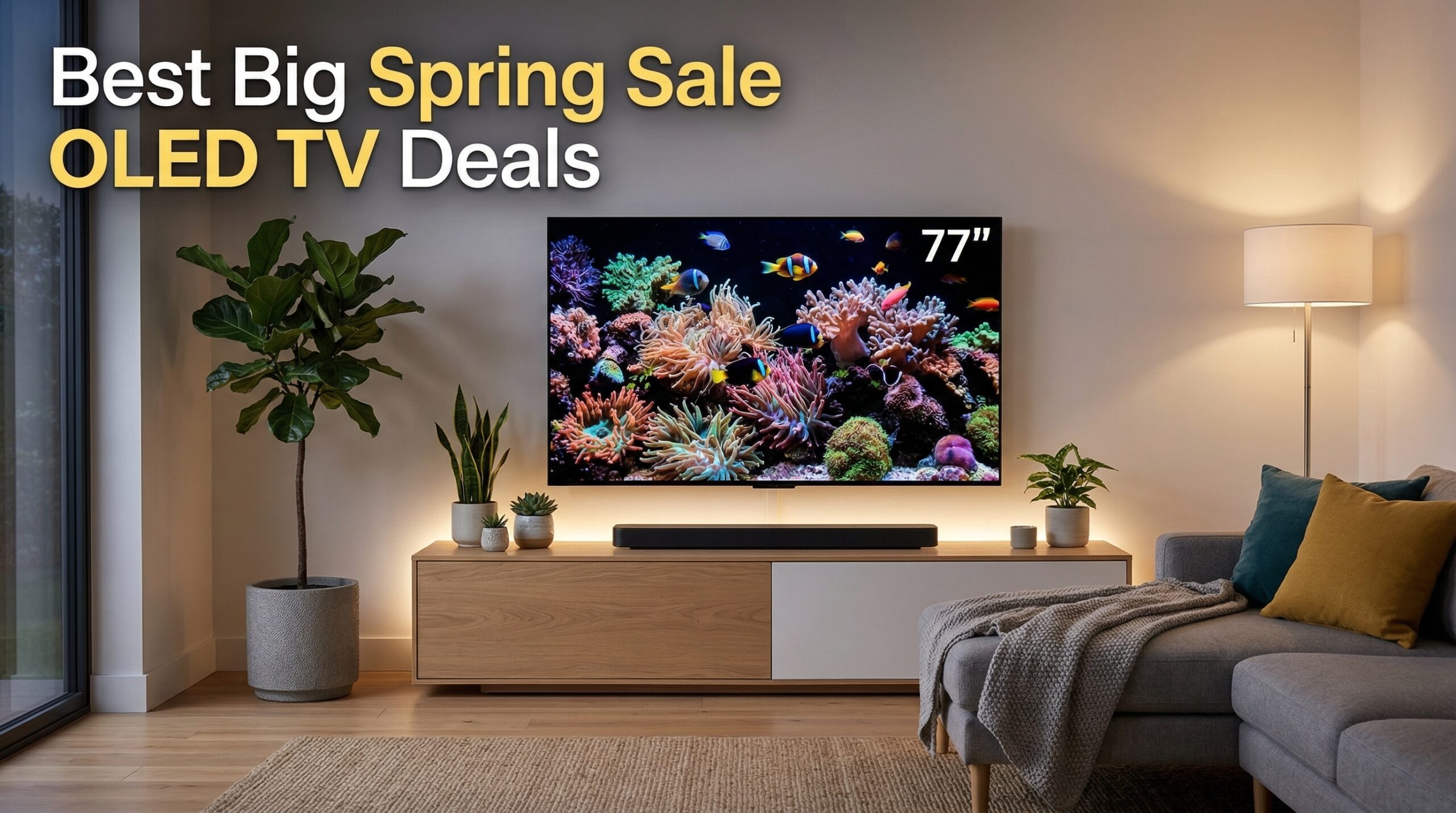 Best Big Spring Sale OLED TV Deals on Amazon