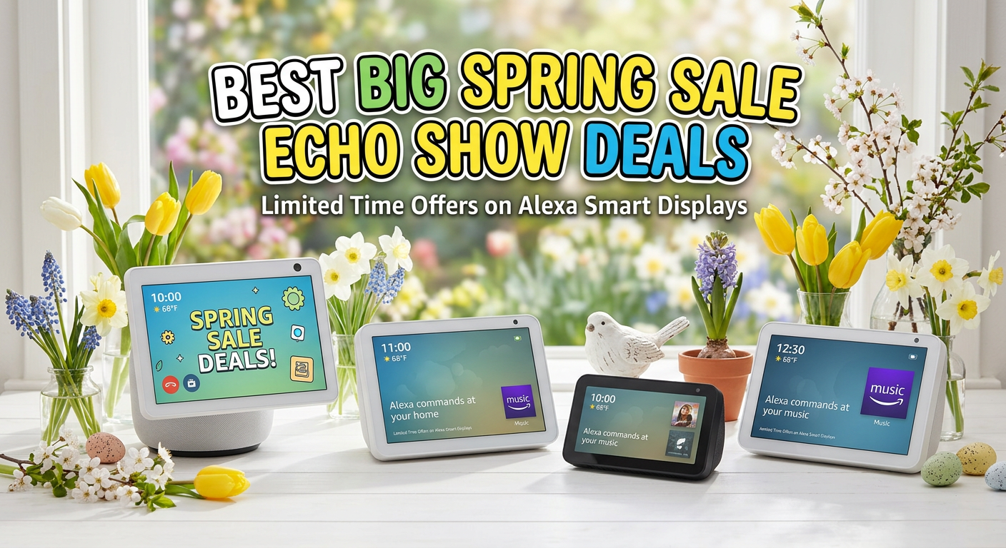 Best Big Spring Sale Echo Show Deals on Amazon