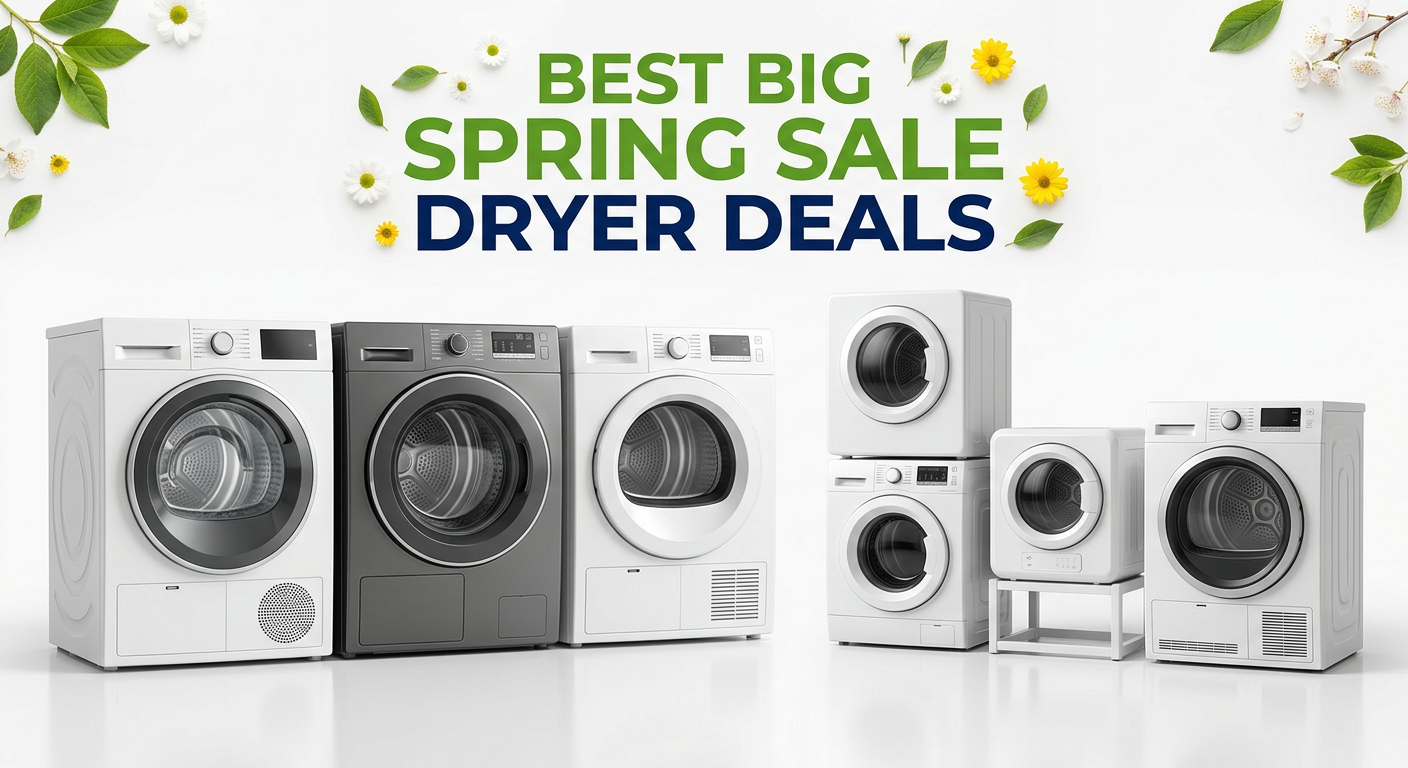 Best Big Spring Sale Dryer Deals on Amazon