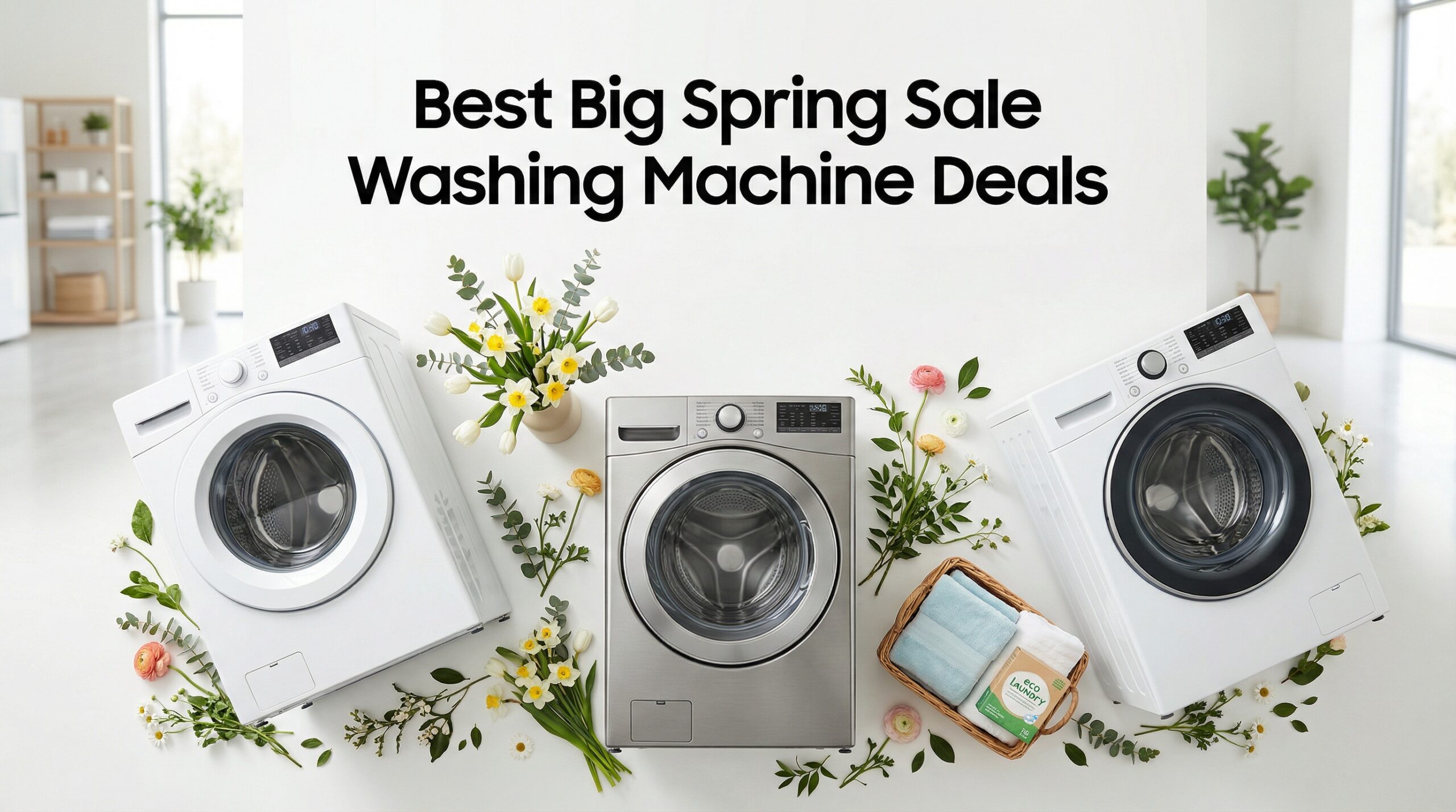 Best Big Spring Sale Washing Machine Deals on Amazon
