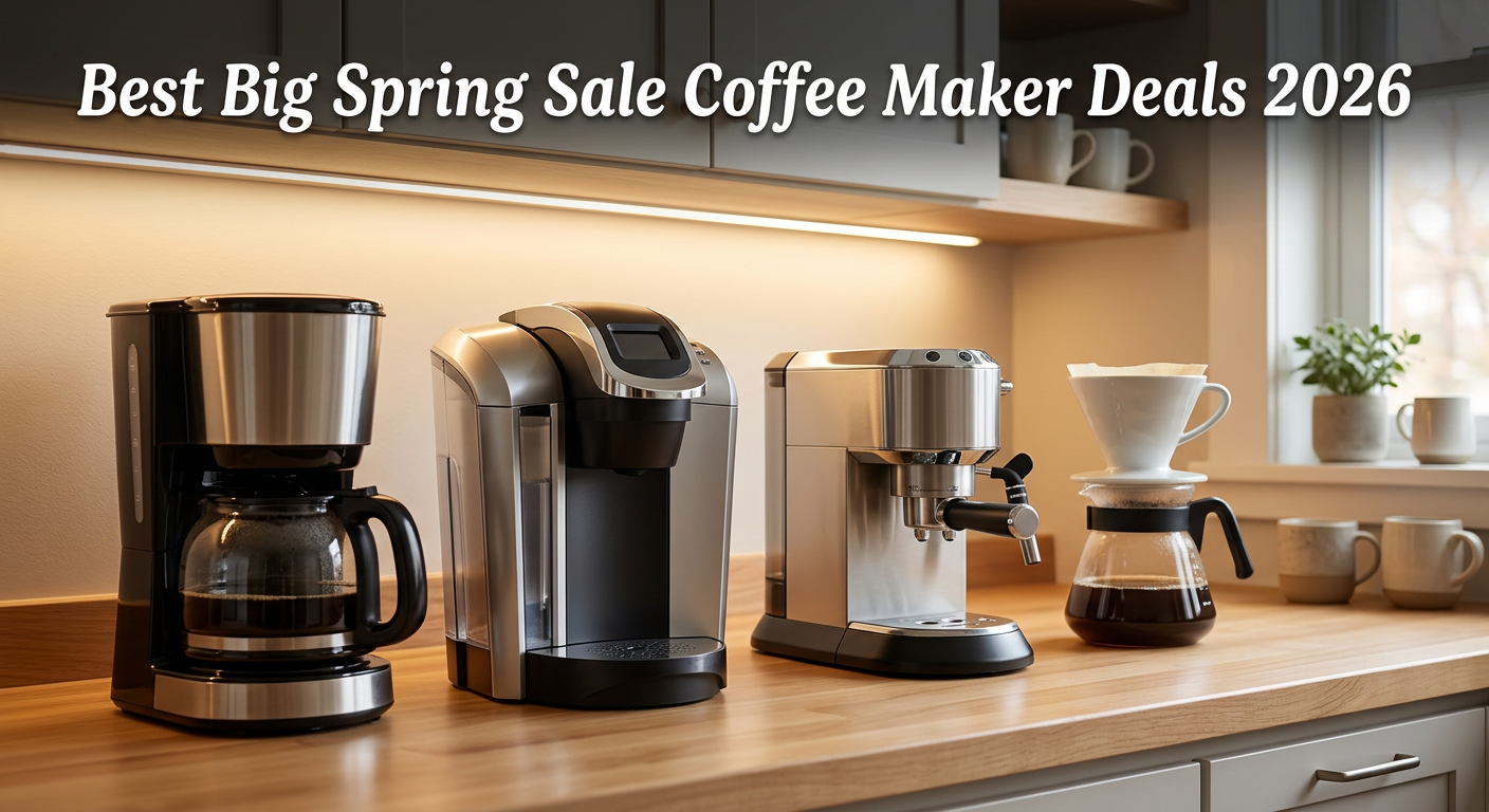 Best Big Spring Sale Coffee Maker Deals on Amazon