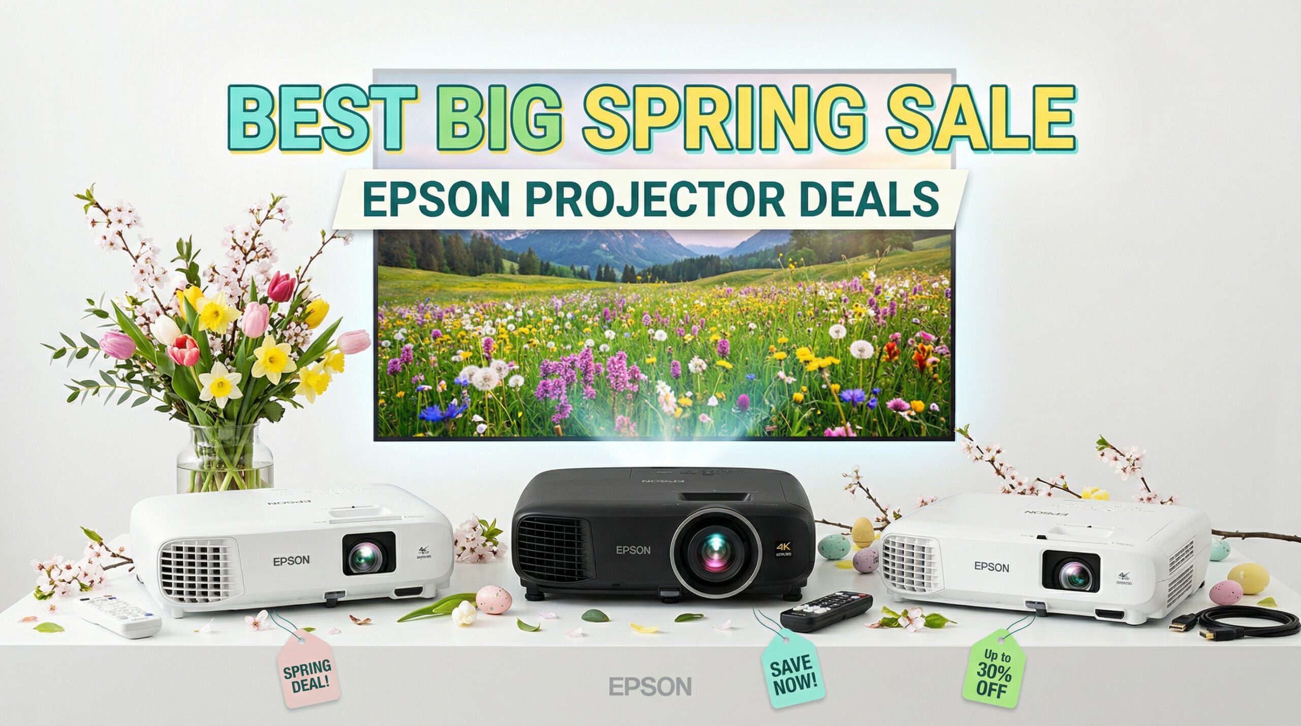 Best Big Spring Sale Epson Projector Deals on Amazon