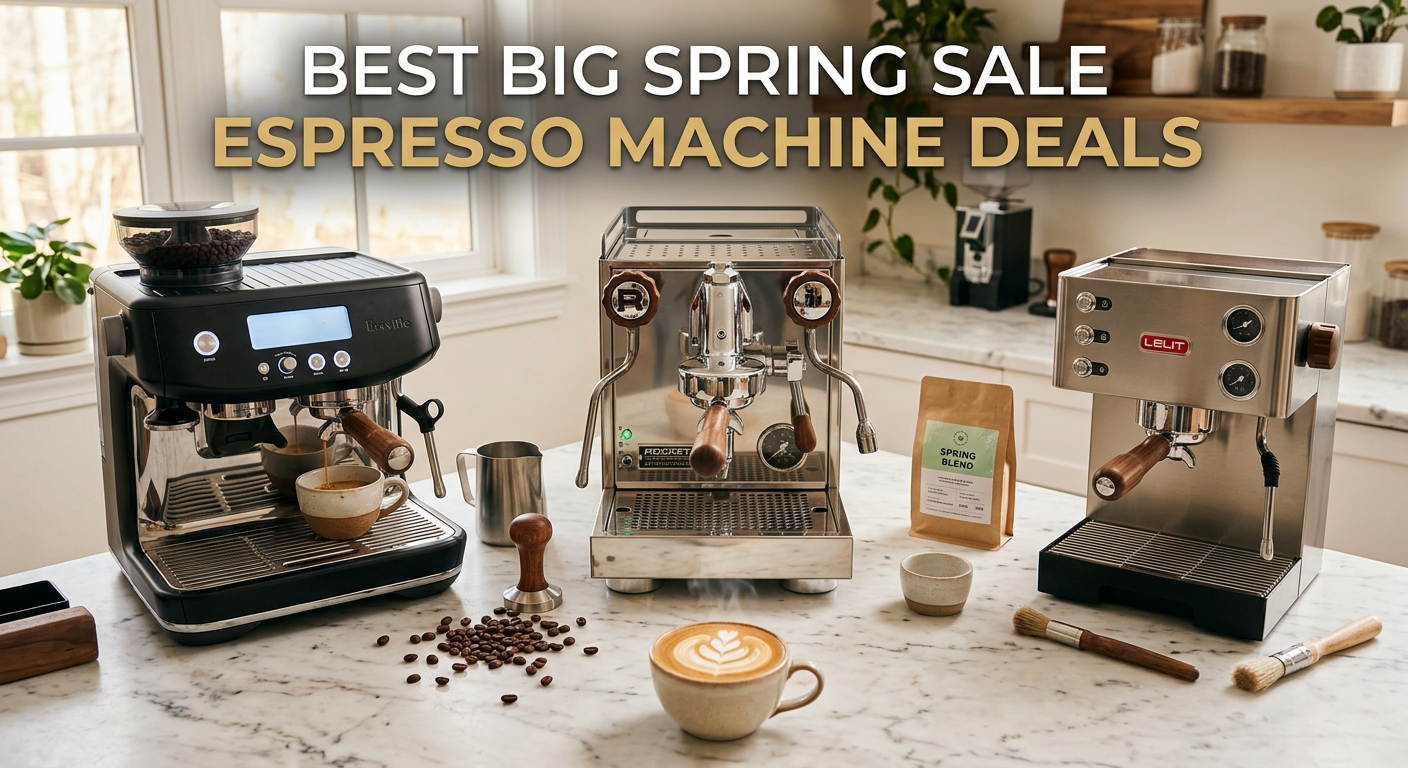 Best Big Spring Sale Espresso Machine Deals on Amazon