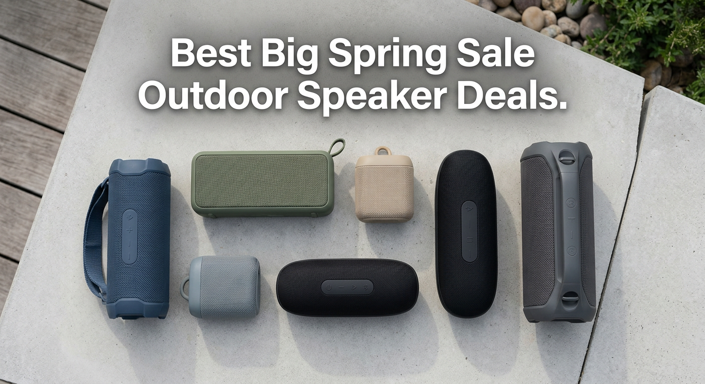 Best Big Spring Sale Outdoor Speaker Deals on Amazon