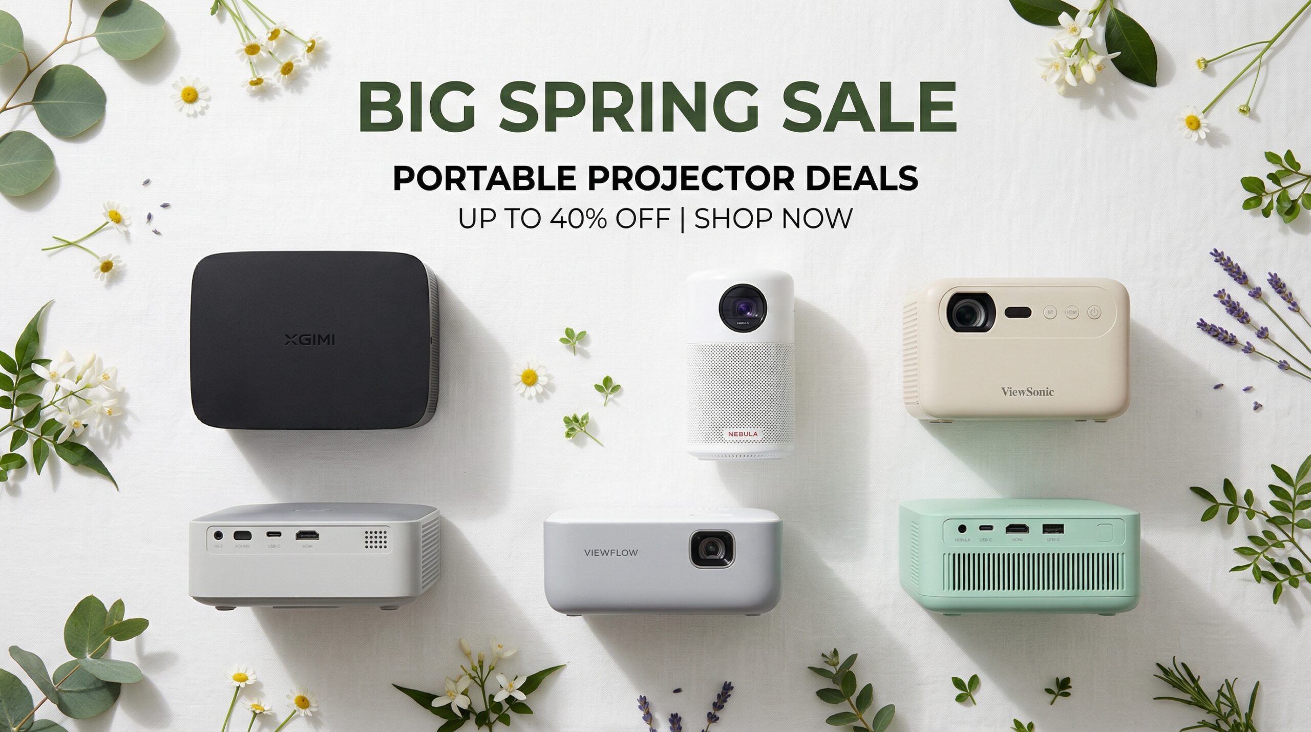 Best Big Spring Sale Portable Projector Deals on Amazon