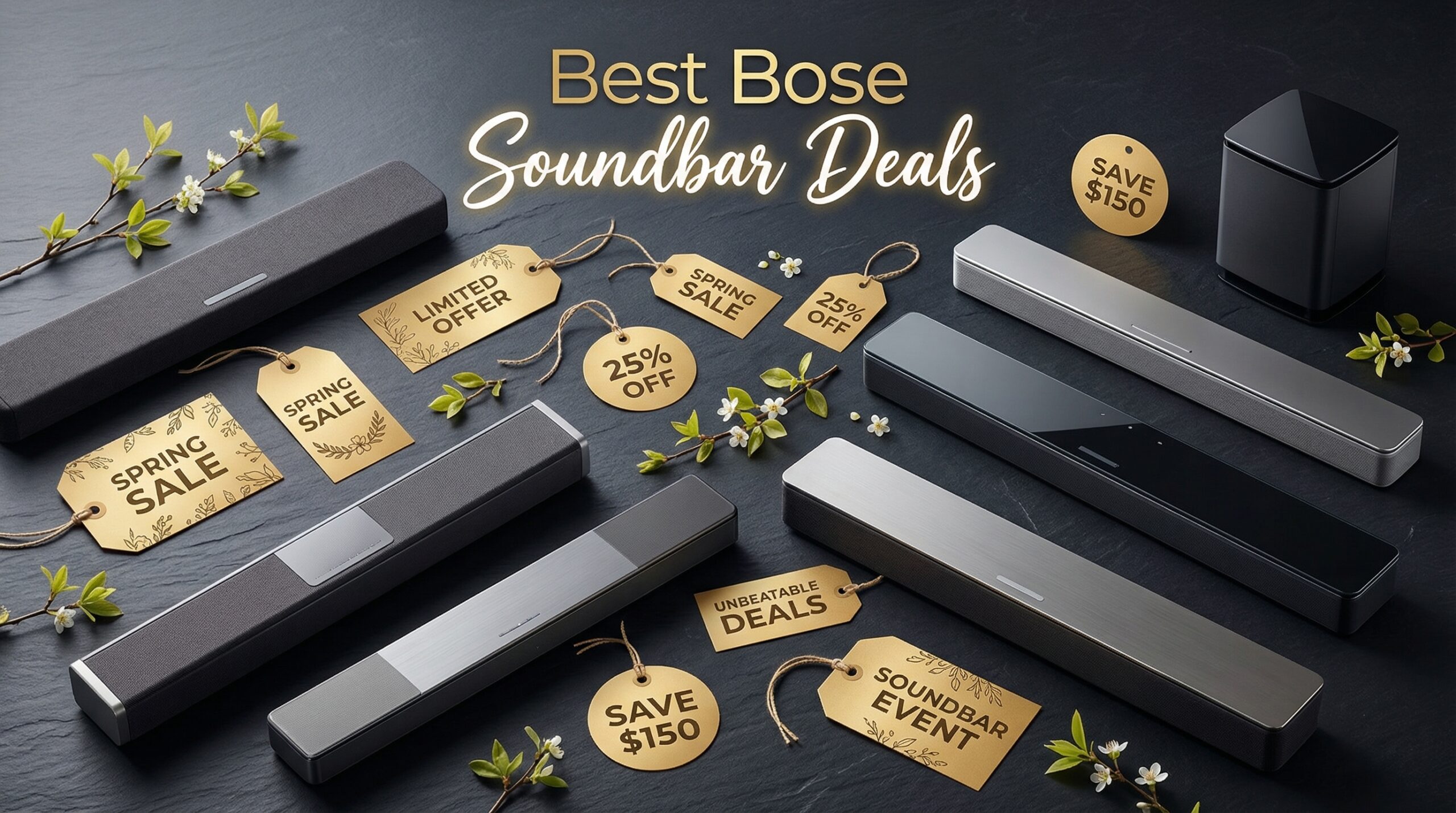 Best Big Spring Sale Bose Soundbar Deals on Amazon