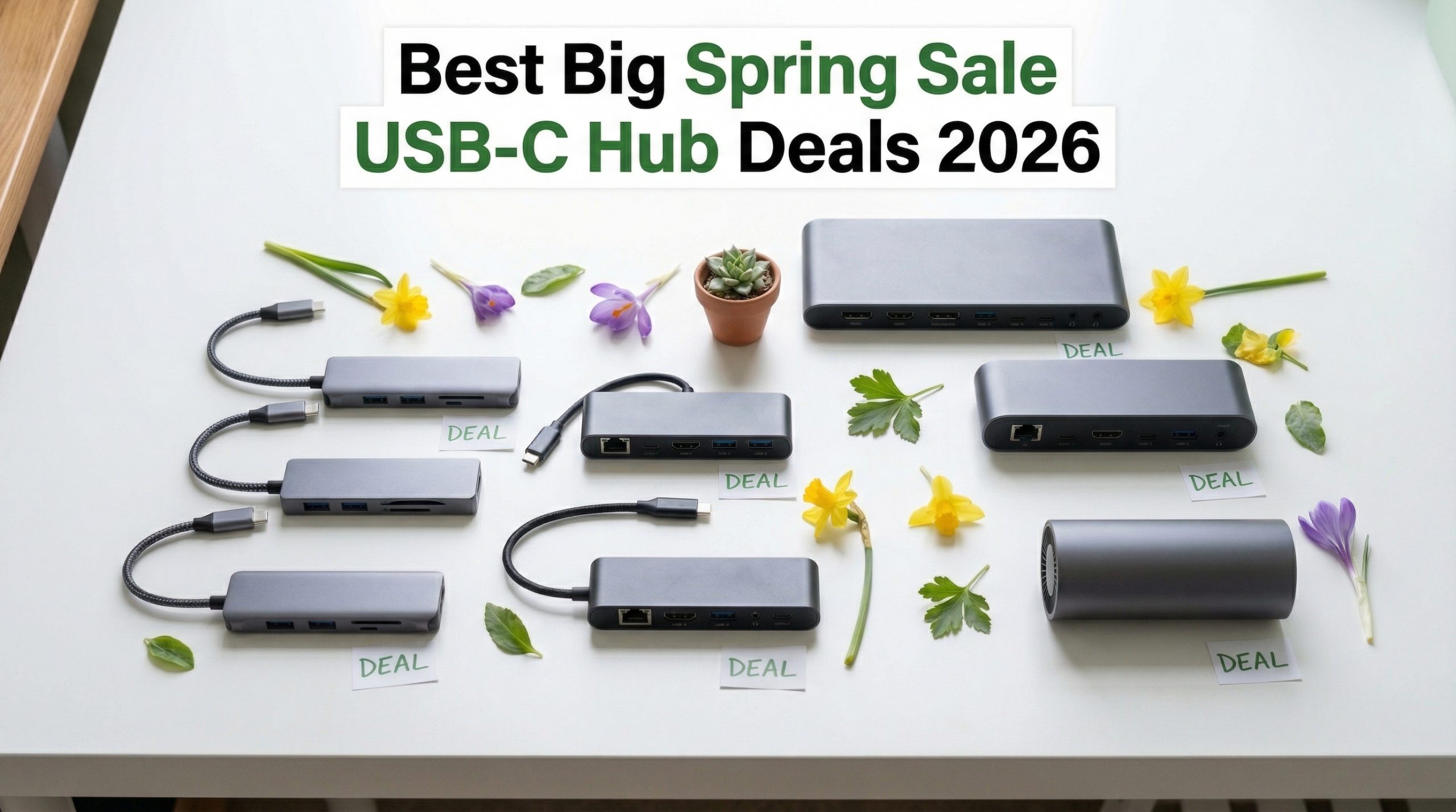 Best Big Spring Sale USB-C Hub Deals on Amazon