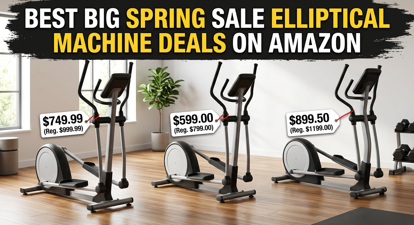 Best Big Spring Sale Elliptical Machine Deals on Amazon