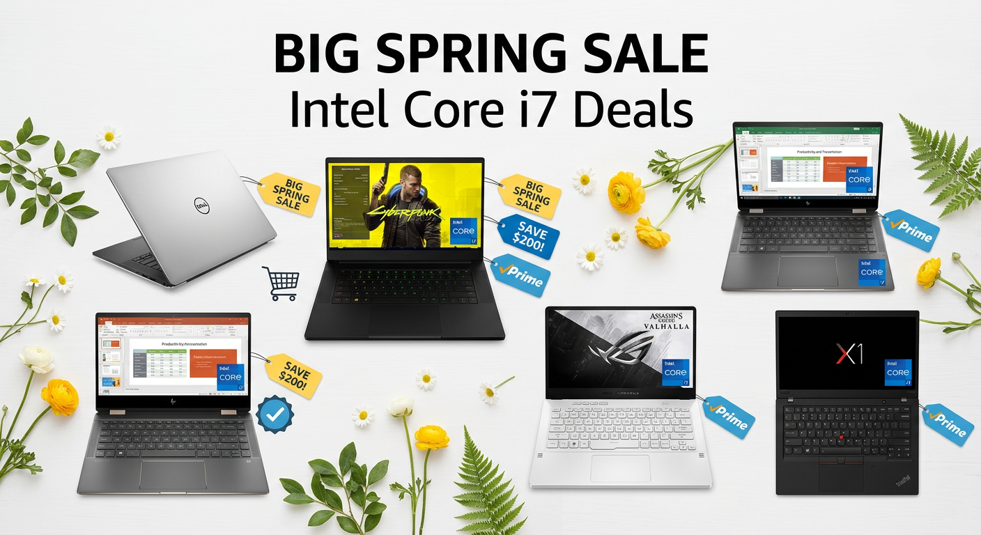 Best Big Spring Sale Intel Core i7 Deals on Amazon