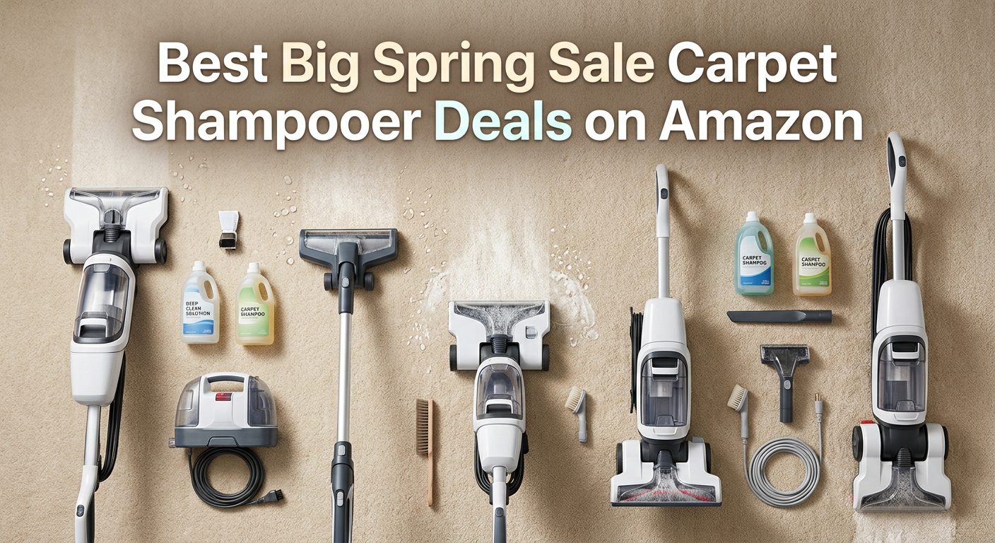 Best Big Spring Sale Carpet Shampooer Deals on Amazon