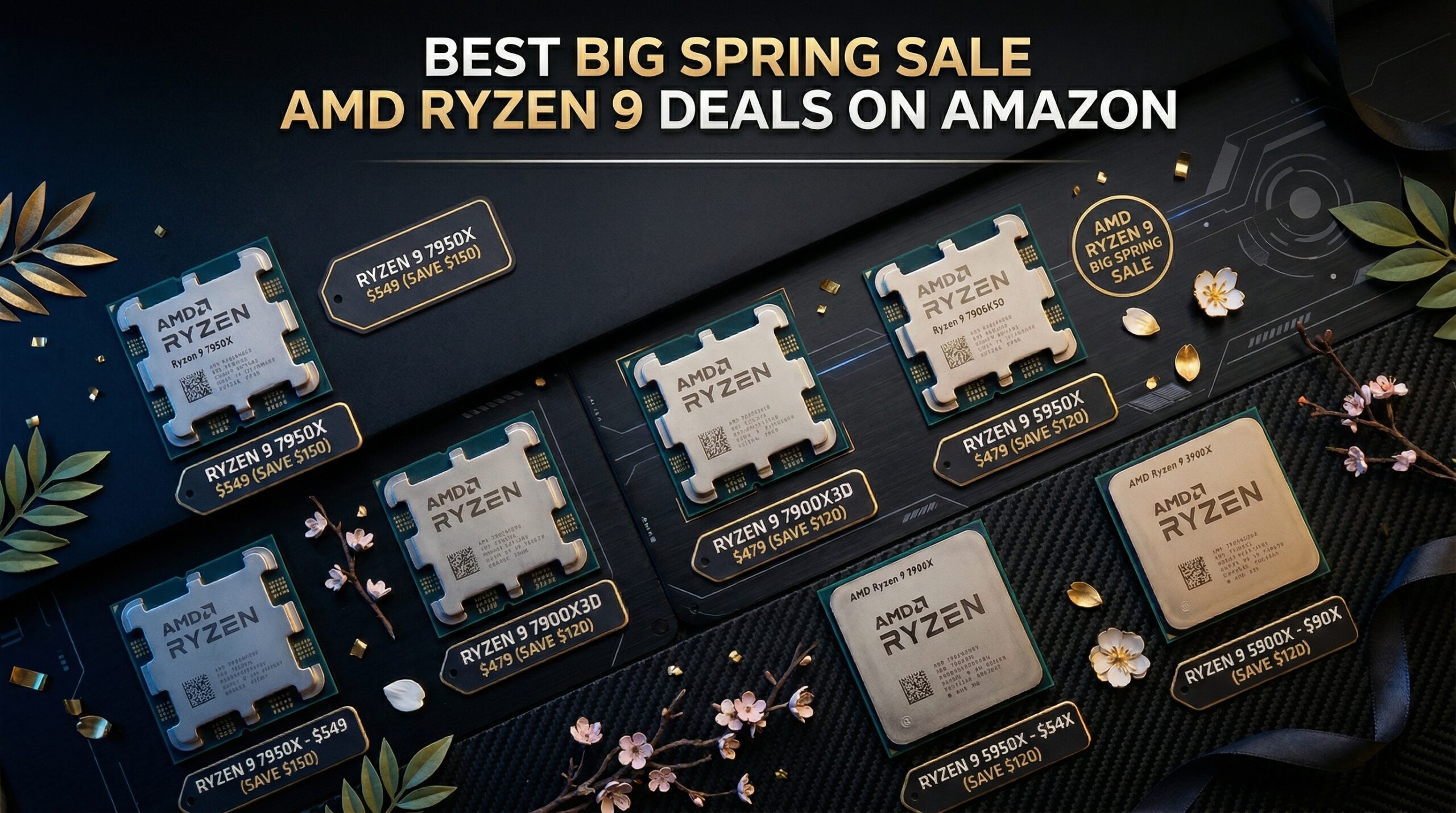 Best Big Spring Sale AMD Ryzen 9 Deals on Amazon
