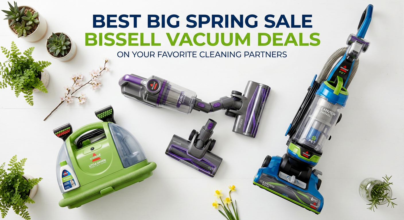 Best Big Spring Sale Bissell Vacuum Deals on Amazon