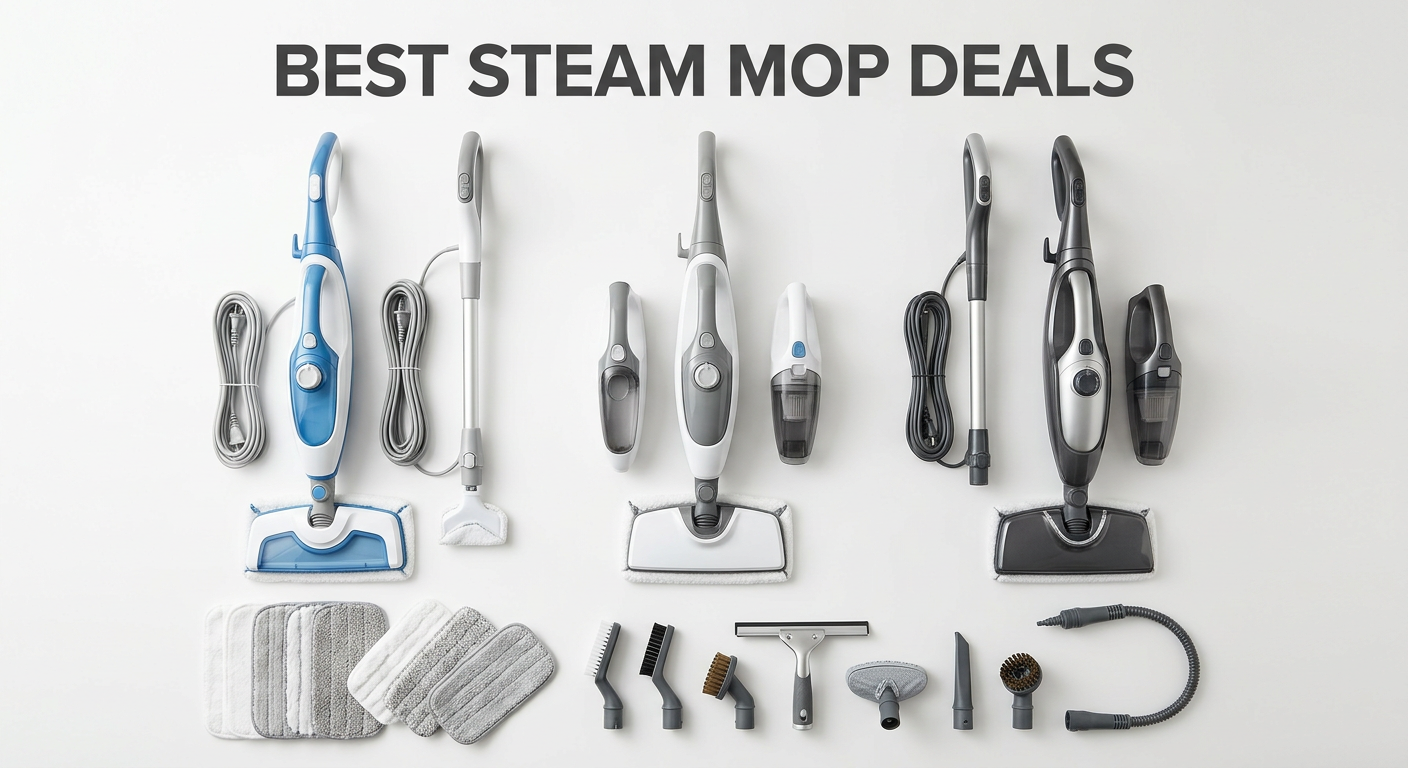 Best Big Spring Sale Steam Mop Deals on Amazon