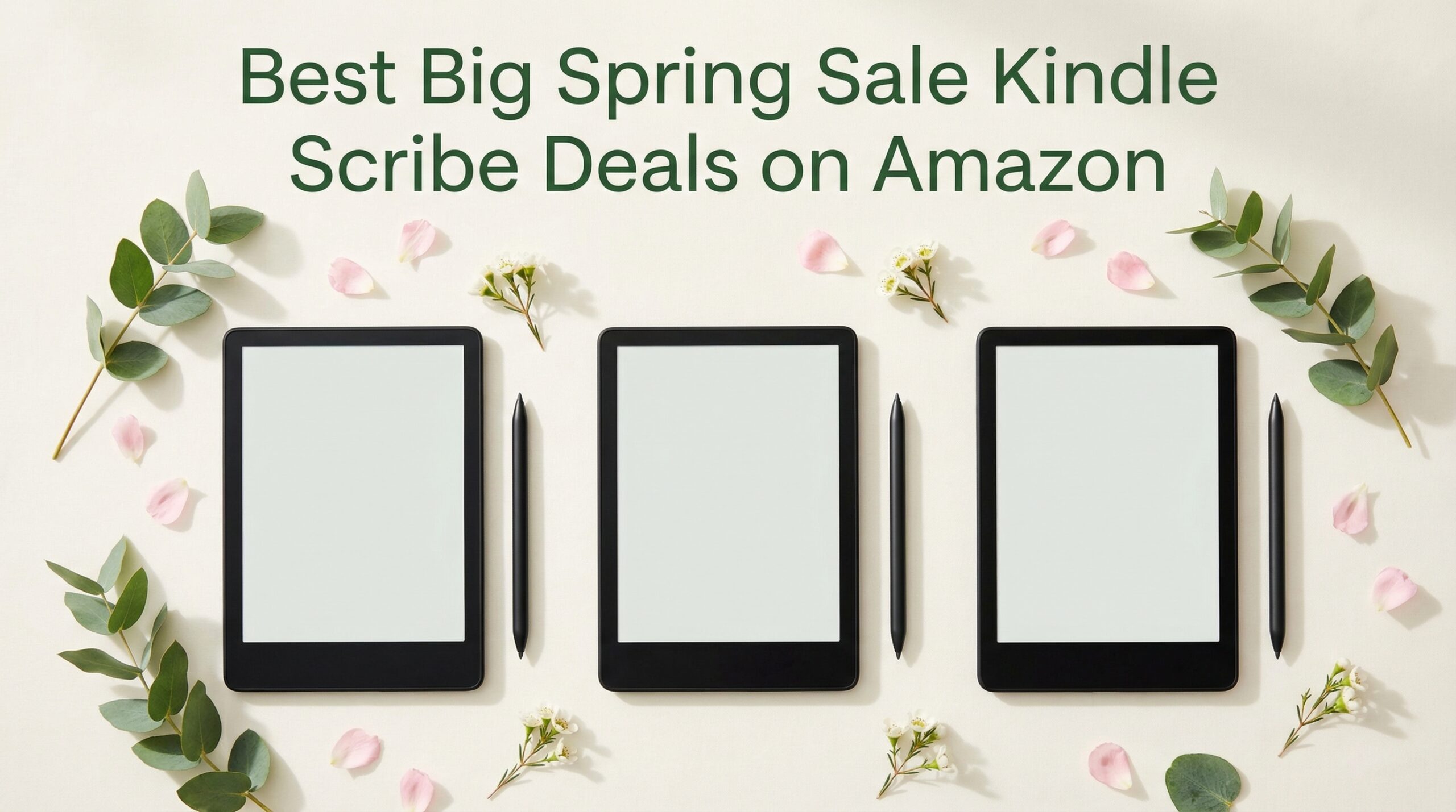 Best Big Spring Sale Kindle Scribe Deals on Amazon