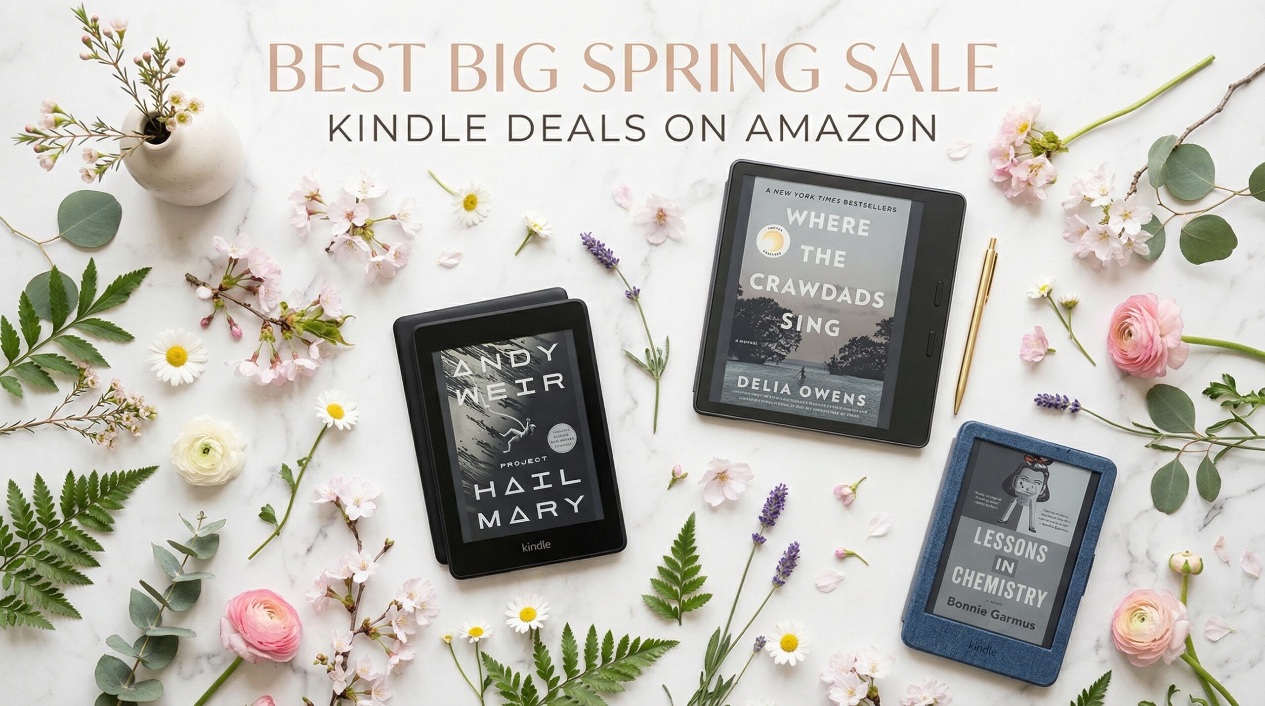 Best Big Spring Sale Kindle Deals on Amazon