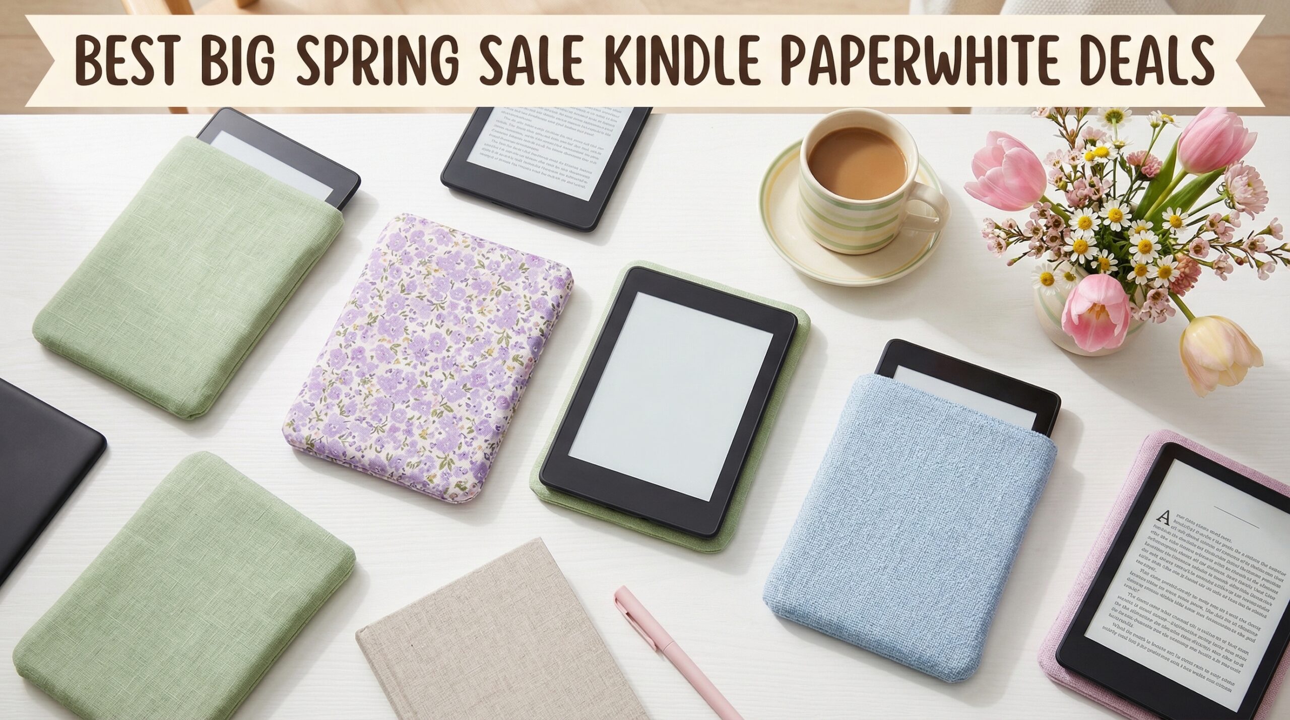 Best Big Spring Sale Kindle Paperwhite Deals on Amazon