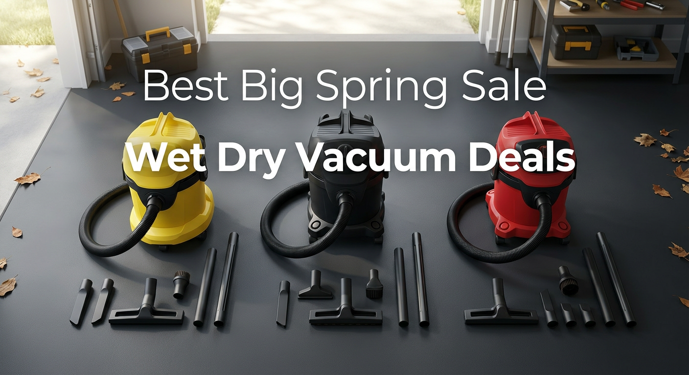 Best Big Spring Sale Wet Dry Vacuum Deals on Amazon
