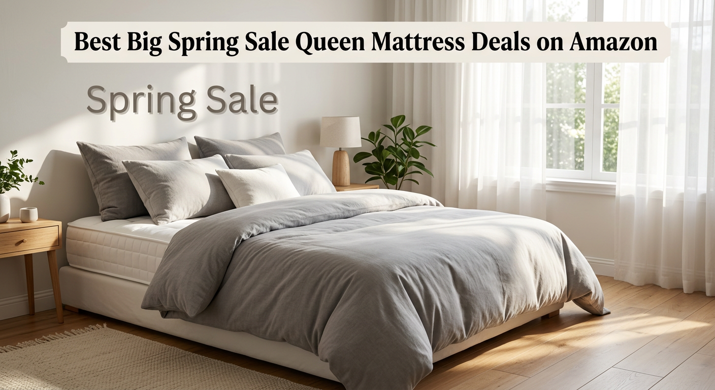 Best Big Spring Sale Queen Mattress Deals on Amazon