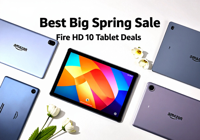 Best Big Spring Sale Fire HD 10 Tablet Deals on Amazon