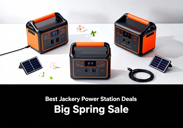 Best Big Spring Sale Jackery Power Station Deals on Amazon