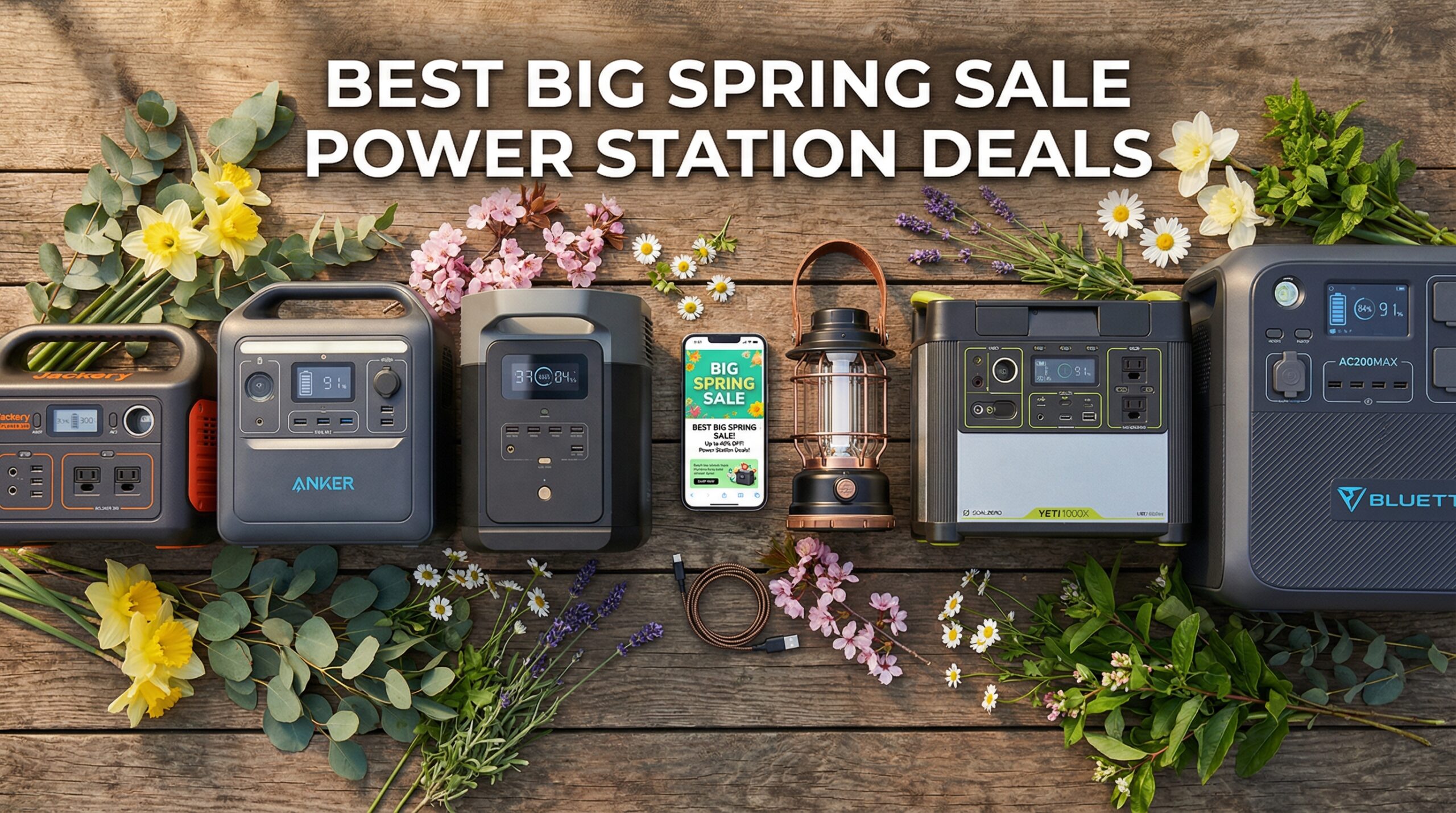 Best Big Spring Sale Portable Power Station Deals on Amazon