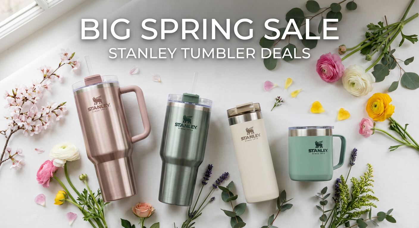 Best Big Spring Sale Stanley Tumbler Deals on Amazon