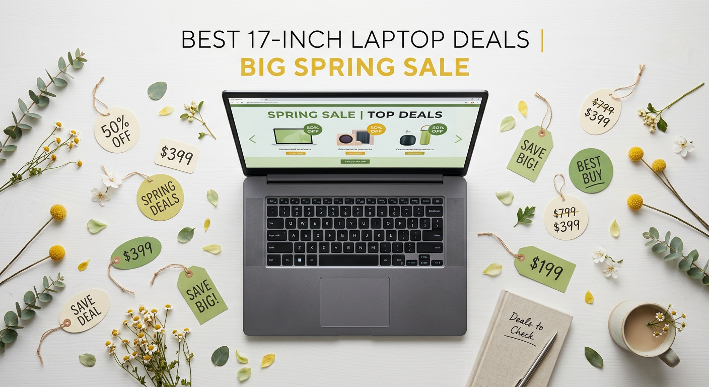 Best Big Spring Sale 17 Inch Laptop Deals on Amazon