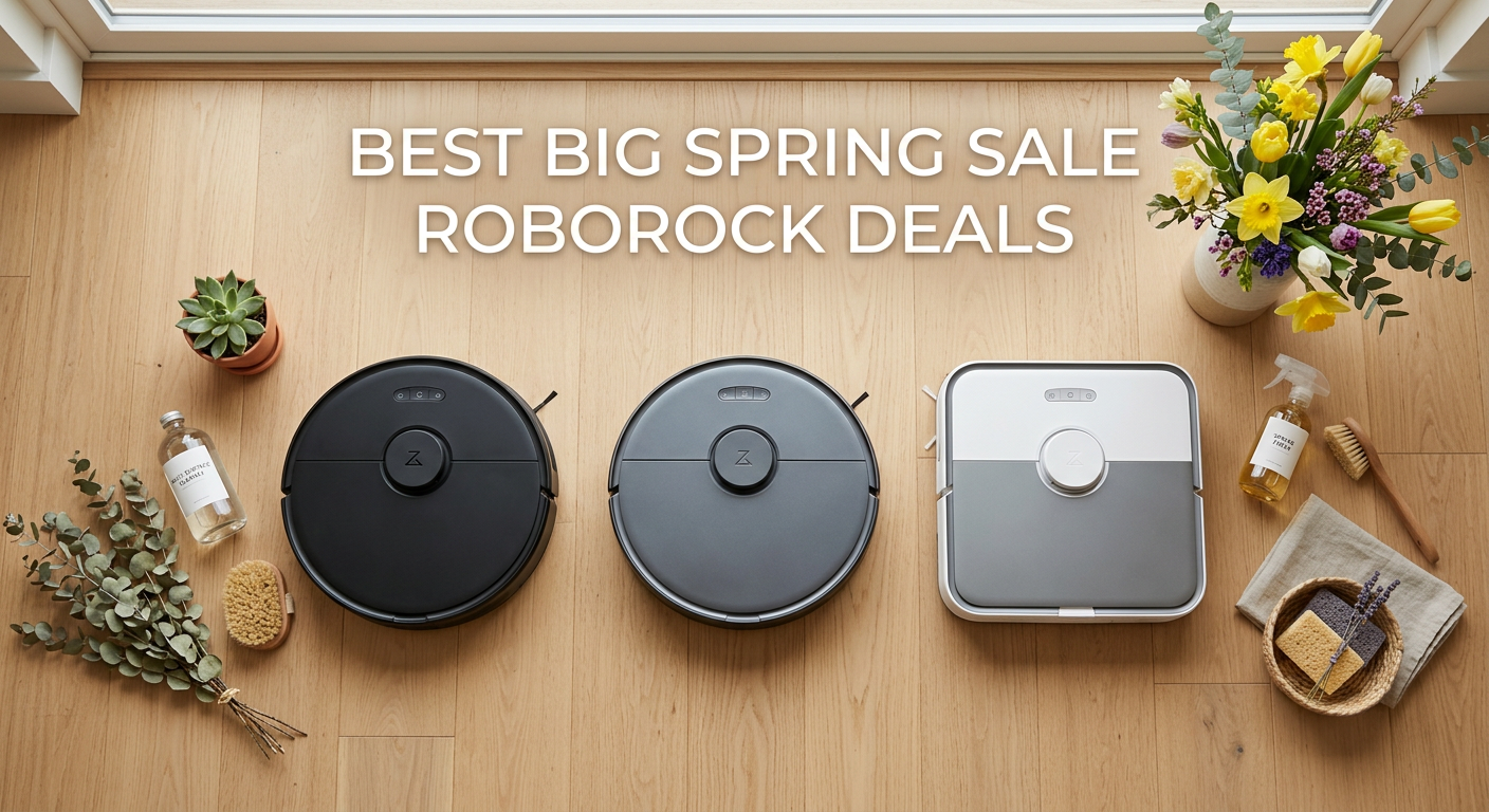 Best Big Spring Sale Roborock Robot Vacuum Deals on Amazon