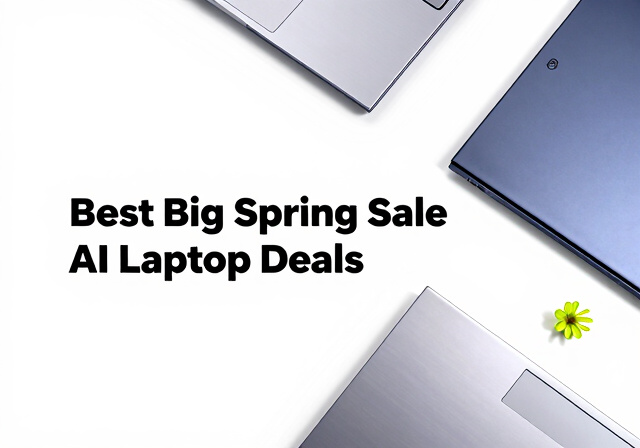 Best Big Spring Sale AI Laptop Deals on Amazon