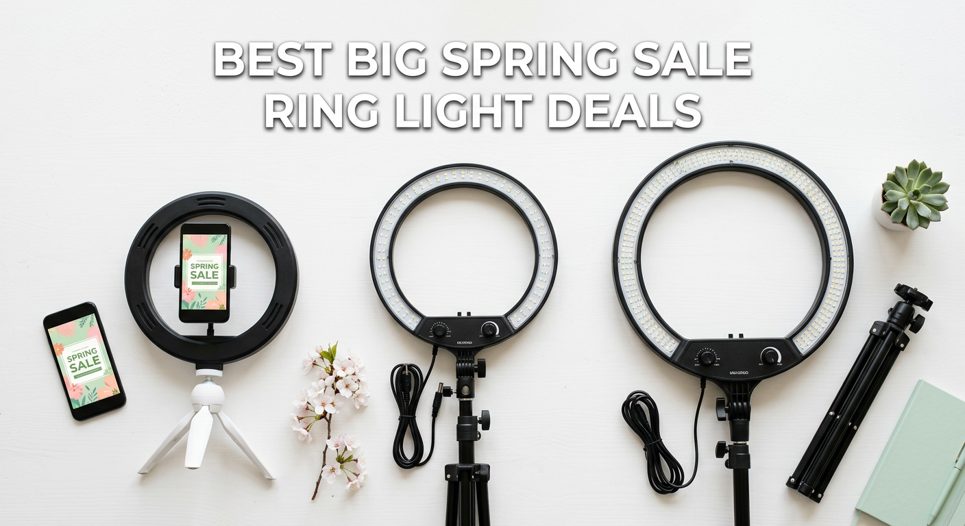 Best Big Spring Sale Ring Light Deals on Amazon