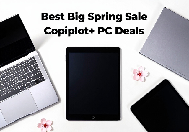 Best Big Spring Sale Copilot+ PC Deals on Amazon