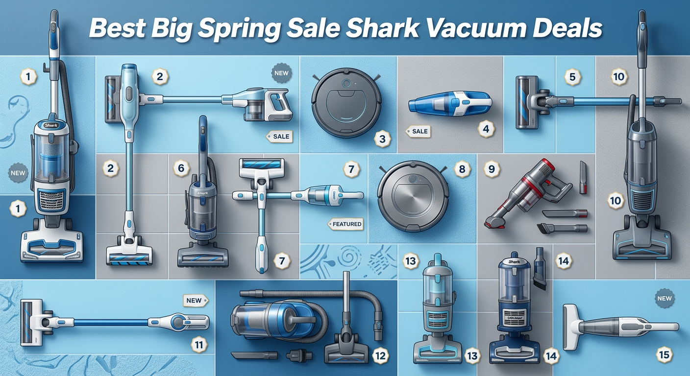 Best Big Spring Sale Shark Vacuum Deals on Amazon